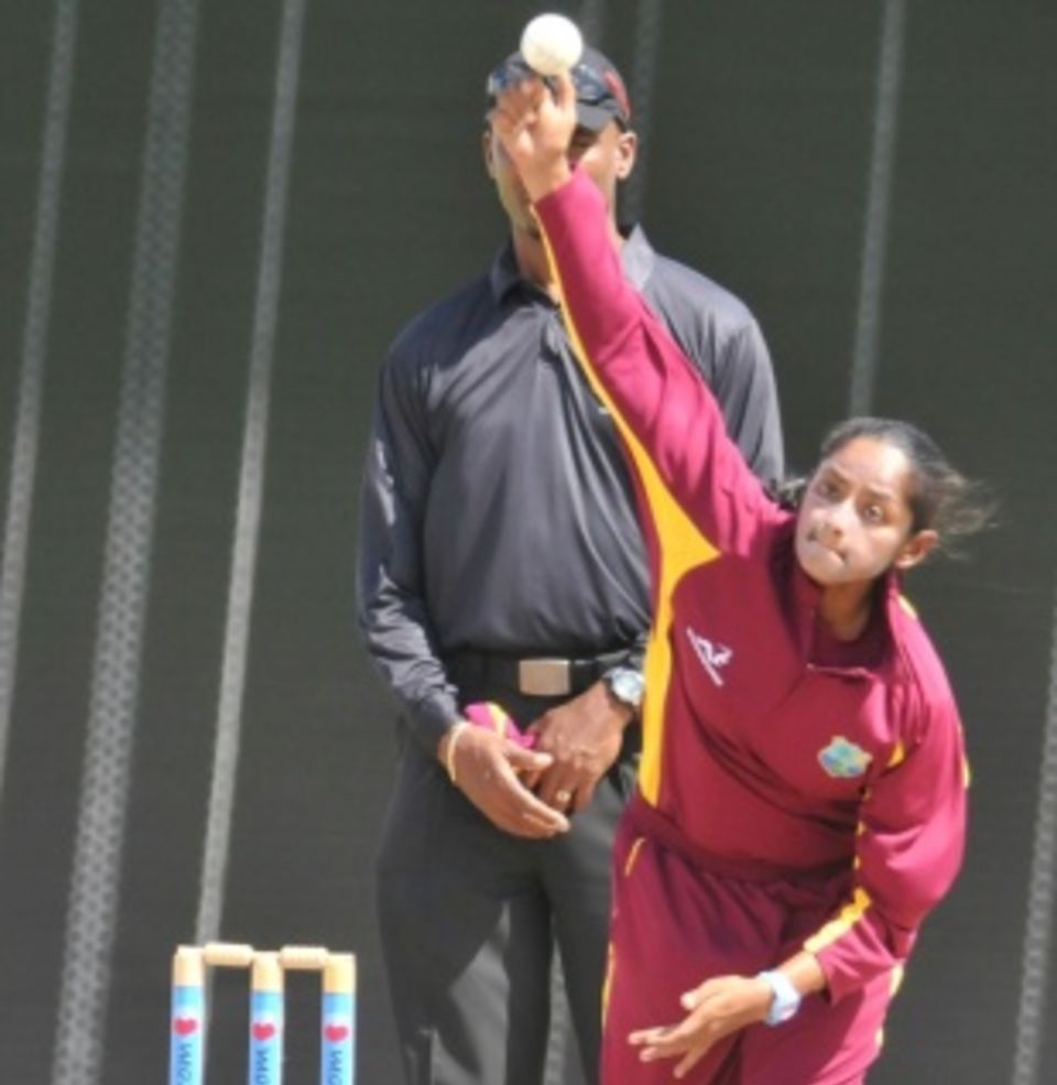 Anisa Mohammed in action