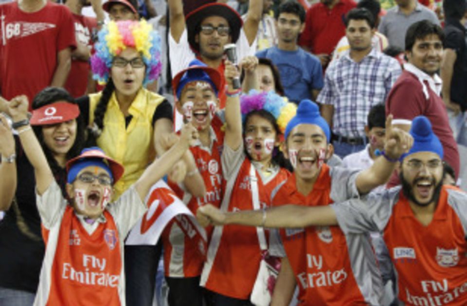 Women and children welcome: the IPL has managed to draw non-traditional audiences to the grounds