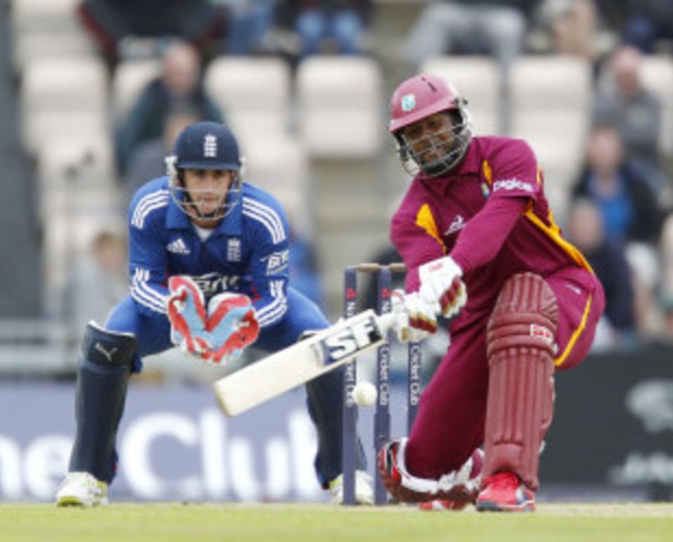 Dwyane Smith briefly sparkled but otherwise West Indies were very disappointing