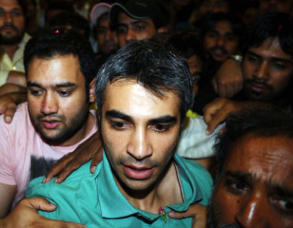 Salman Butt arrived in Lahore on Friday after serving seven months in prison