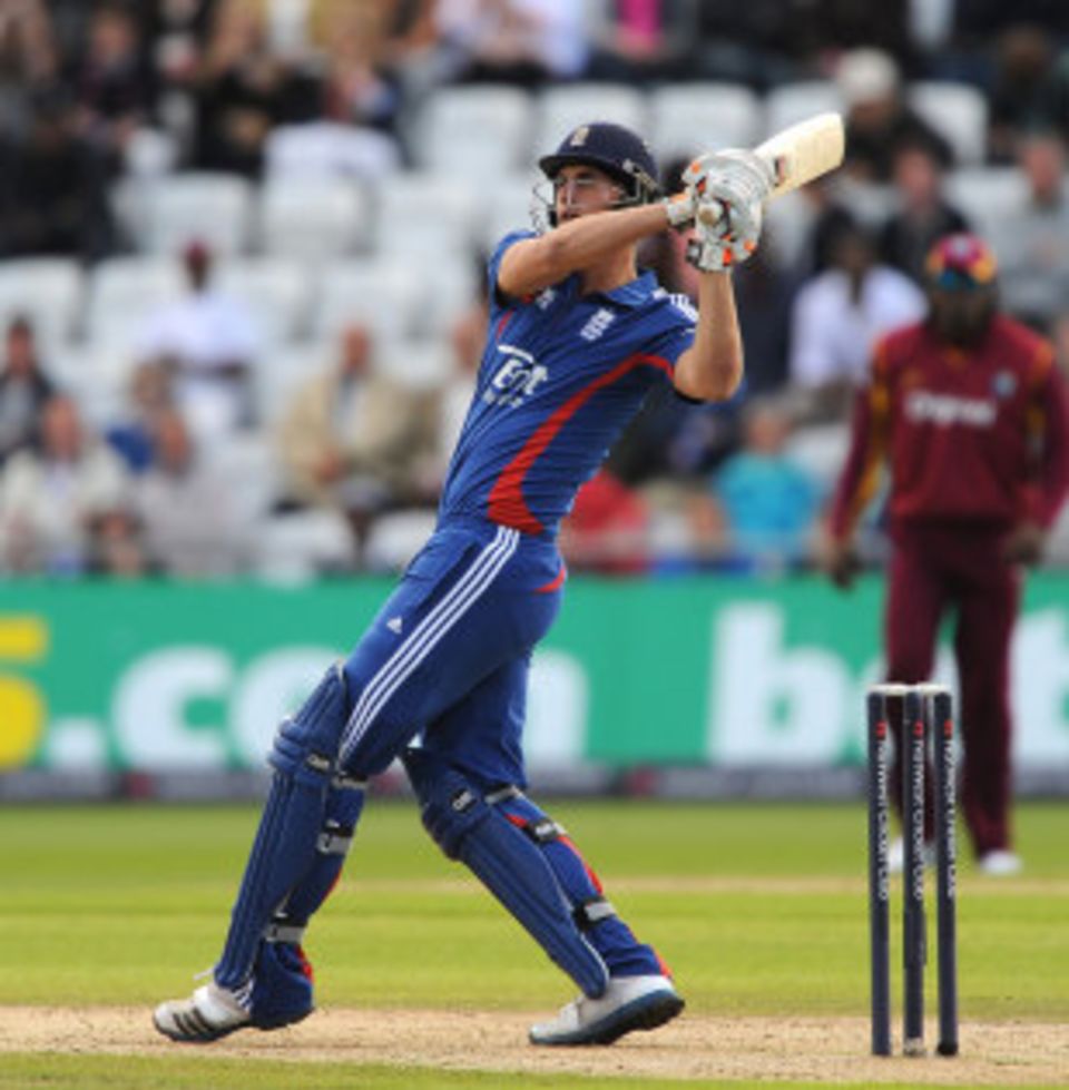 Alex Hales hit four sixes in his 99, the highest score by an England player in T20Is