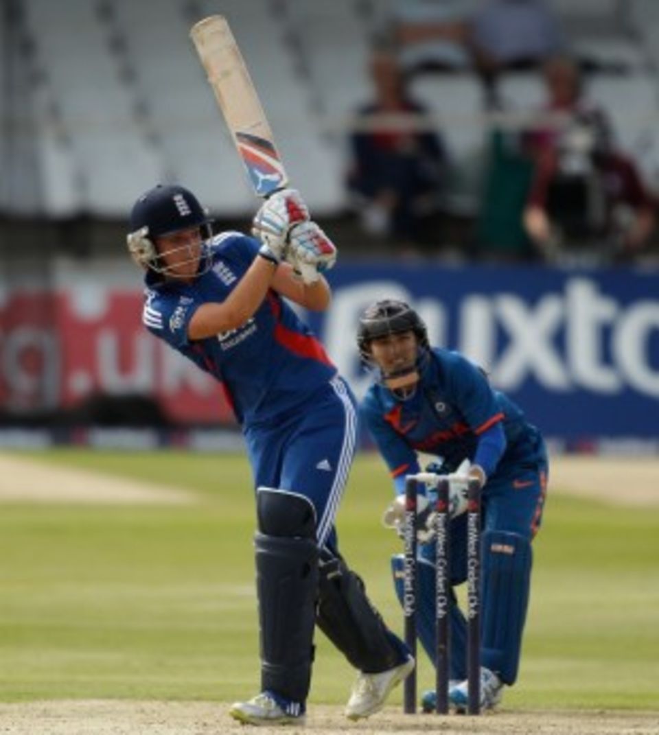 Laura Marsh hit ten boundaries in her half-century
