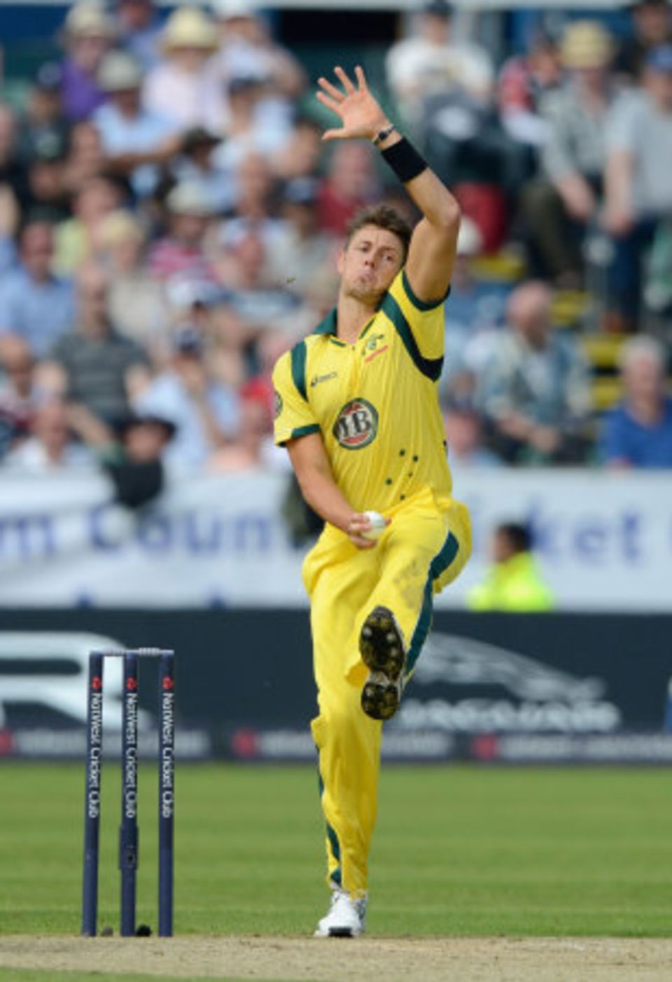 There was considerable weight on James Pattinson's shoulders as Australia's attack slumped
