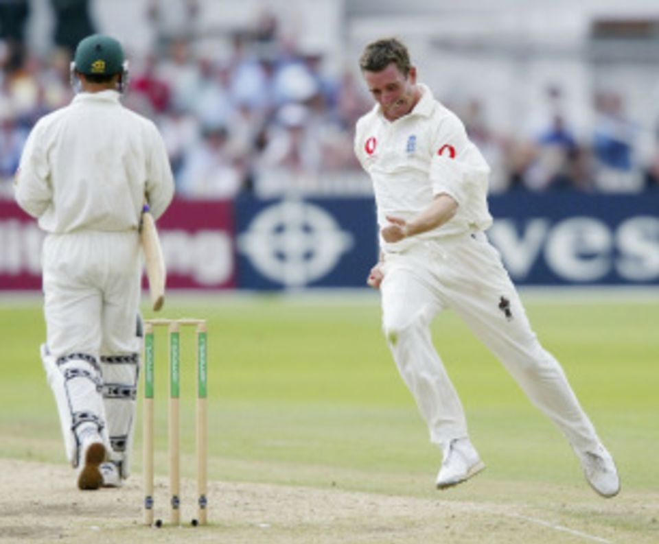 Kirtley gets England the win at Trent Bridge with the wicket of Mark Boucher