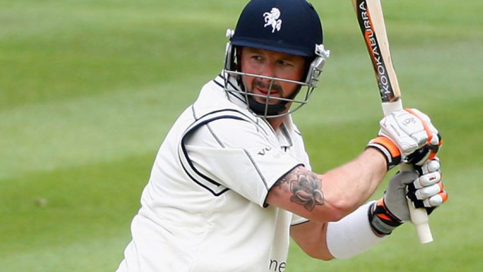 File photo - Darren Stevens made 100 against his old county