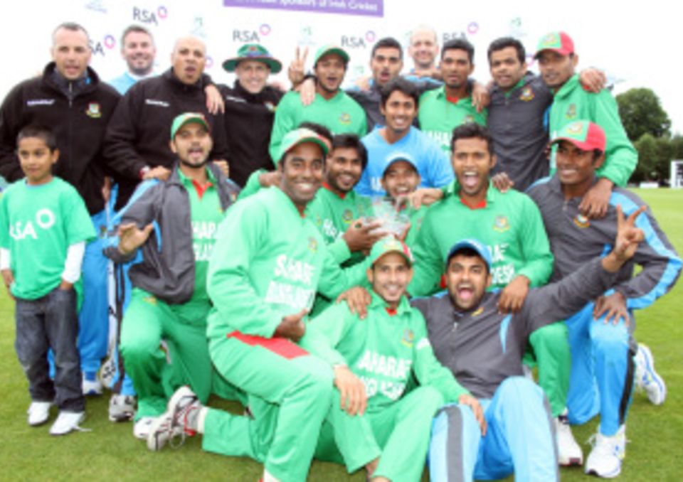 Richard Pybus: "I am very happy with their attitude, especially in Ireland where it was not that easy for the touring side as there was rain and the wicket was damp"
