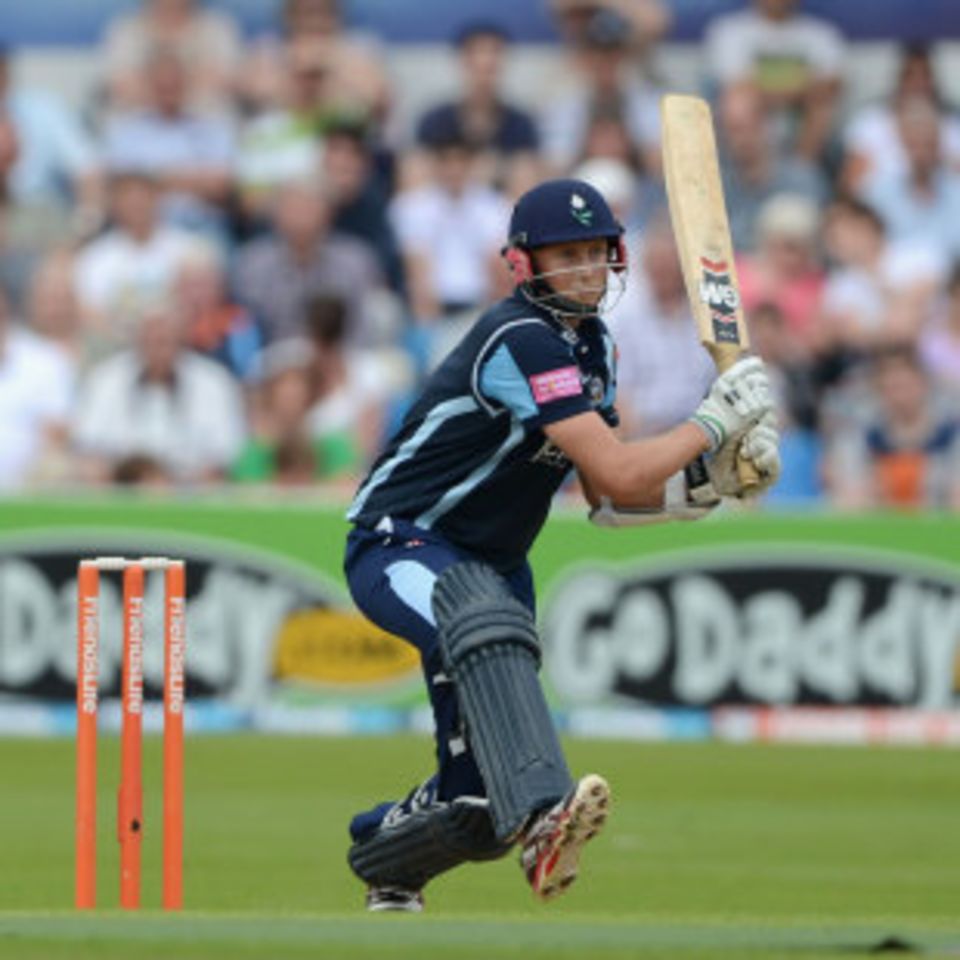 Joe Root hit 65 and then pulled off an excellent piece of fielding as Yorkshire reached their first Finals Day