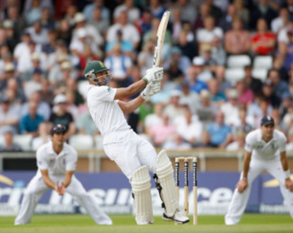 Alviro Petersen suffered a hamstring problem during his mammoth innings of 182