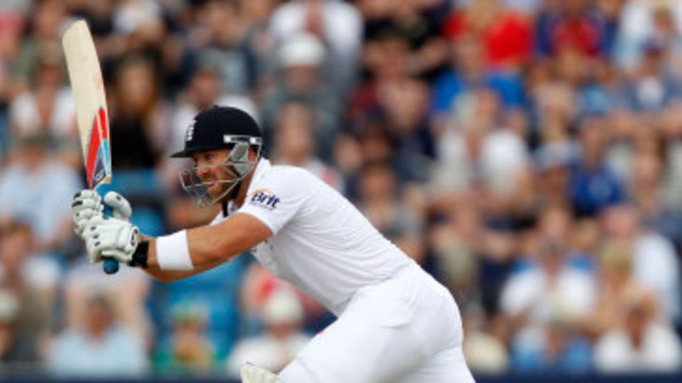 Matt Prior played fluently for his half-century