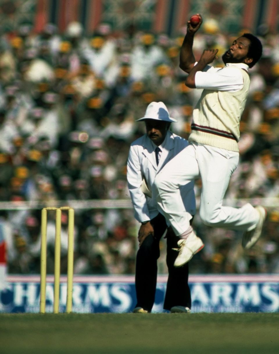 Andy Roberts took seven in the first innings at the Chepauk, but one man in the opposition was the equal of everything he threw at him