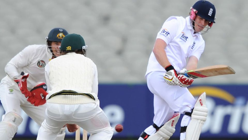 Eoin Morgan made a half-century batting at No. 3