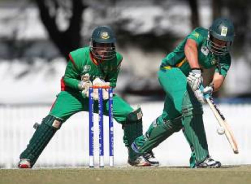 Quinton de Kock was playing for South Africa Under-19s last August