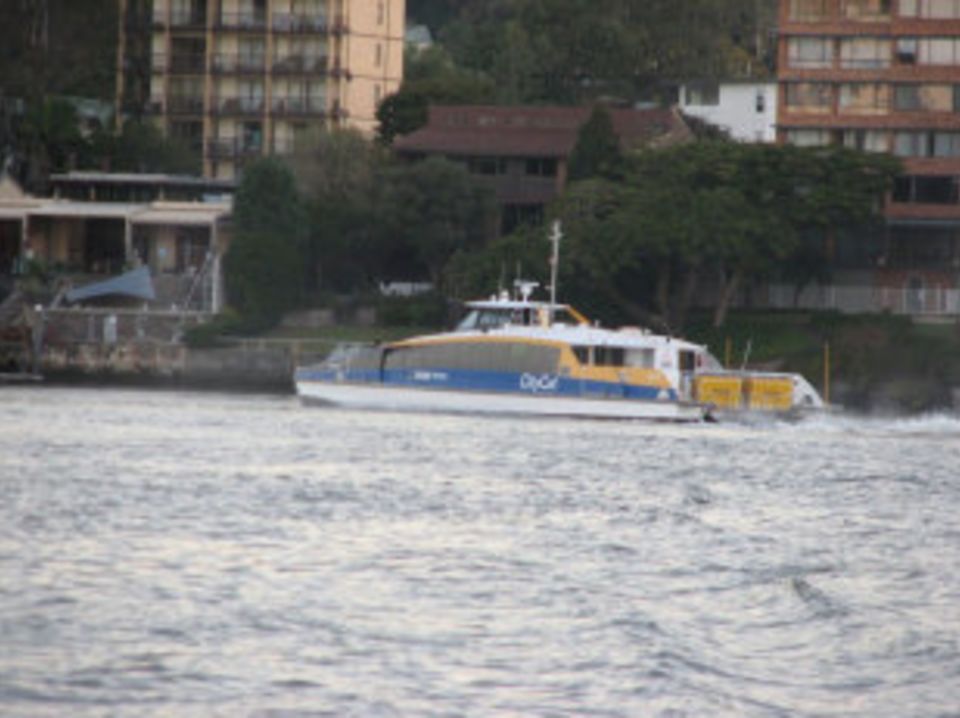 The City Cat on the Brisbane River