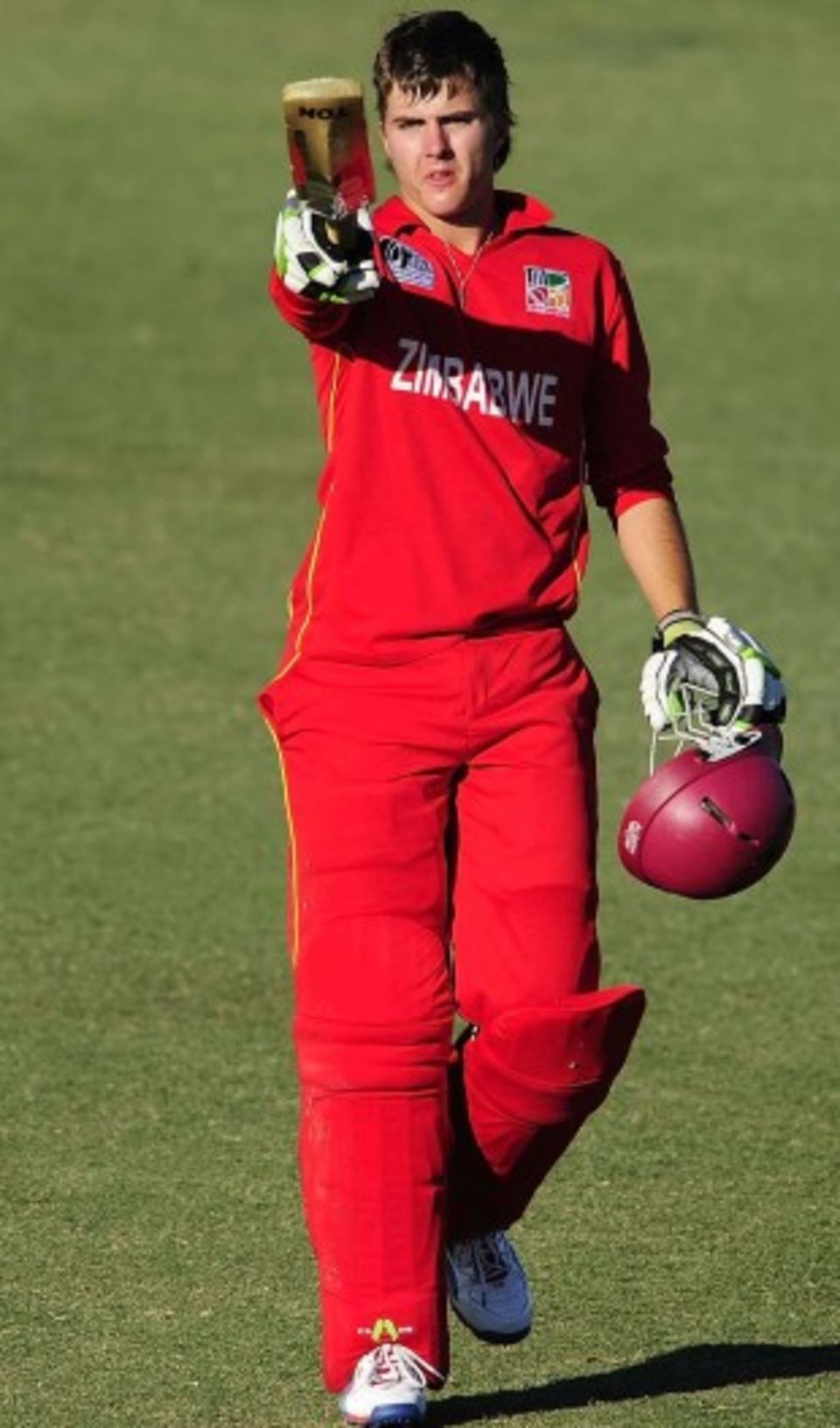 Malcolm Lakes' innings, which broke his poor run with the bat, brought Zimbabwe back into the game but his team fell well short as he began to run out of partners