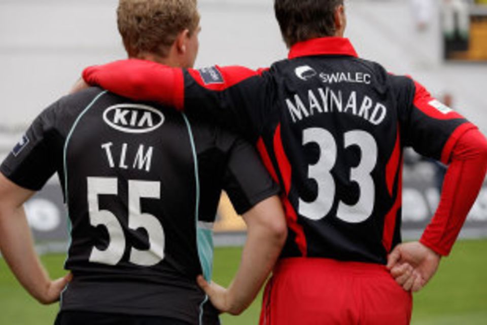 The death of Tom Maynard hit Surrey and Glamorgan particularly hard