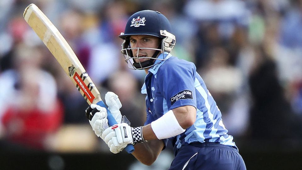 Dan Housego made his first limited-overs hundred