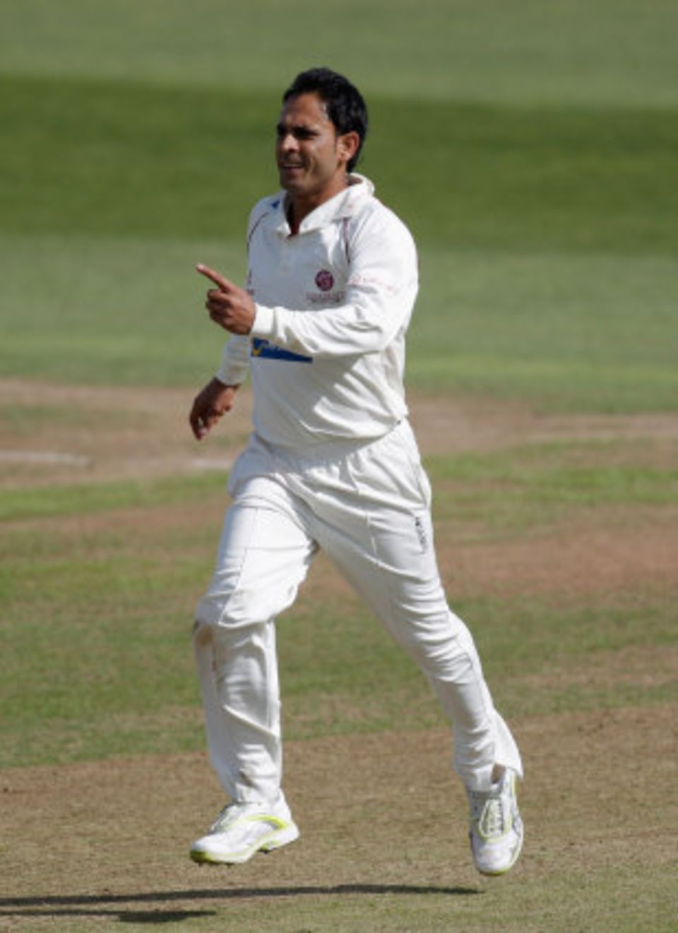 Abdur Rehman took three wickets as Sussex were bowled out cheaply
