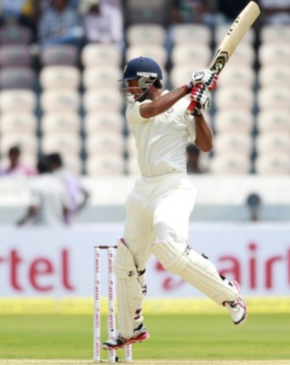 Cheteshwar Pujara on playing the cut: "When you have time, you can free your arms. I am there at the right time. If you are late, then you can't play it."