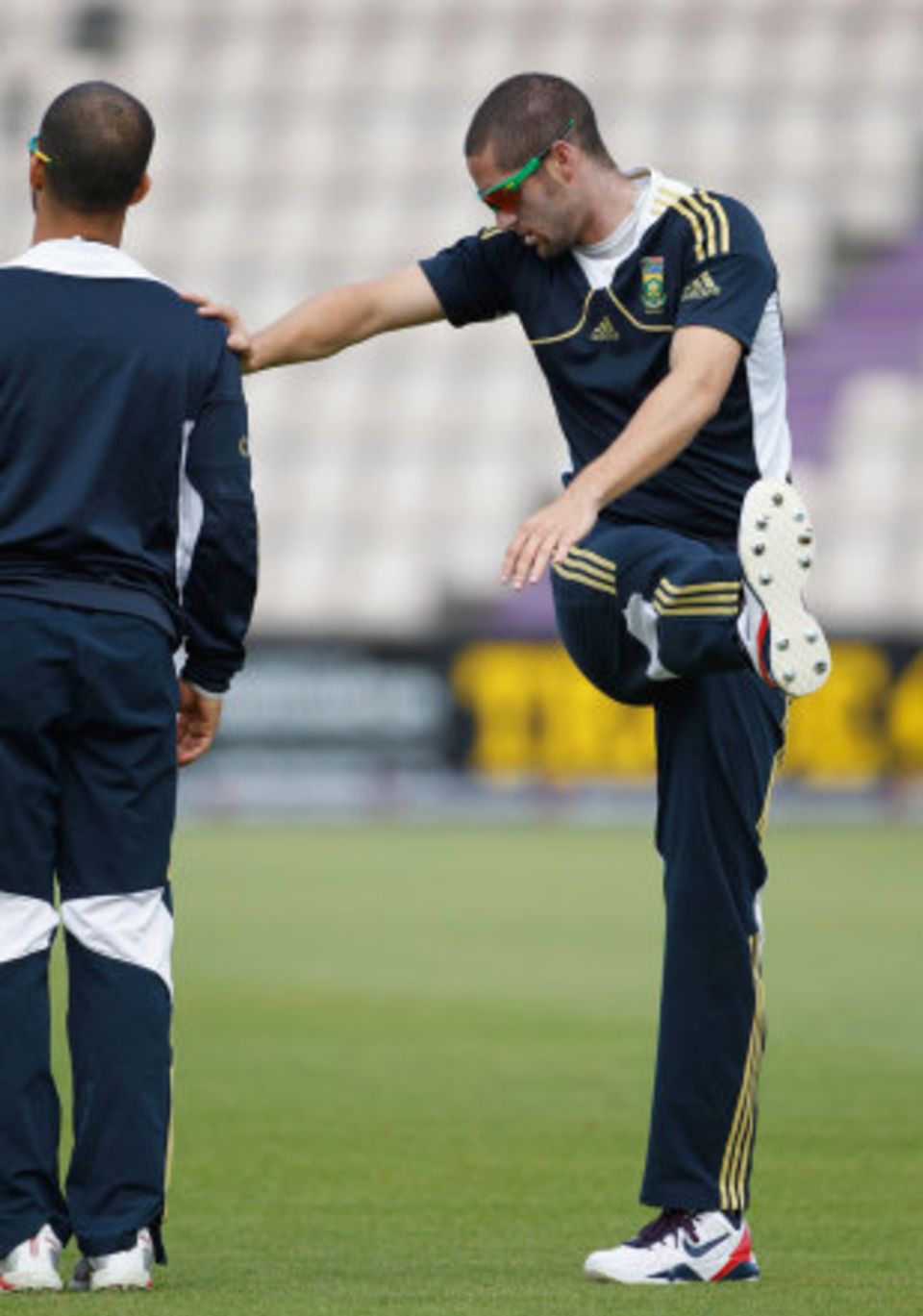 Wayne Parnell bowled only two overs in India A's first innings before leaving the field