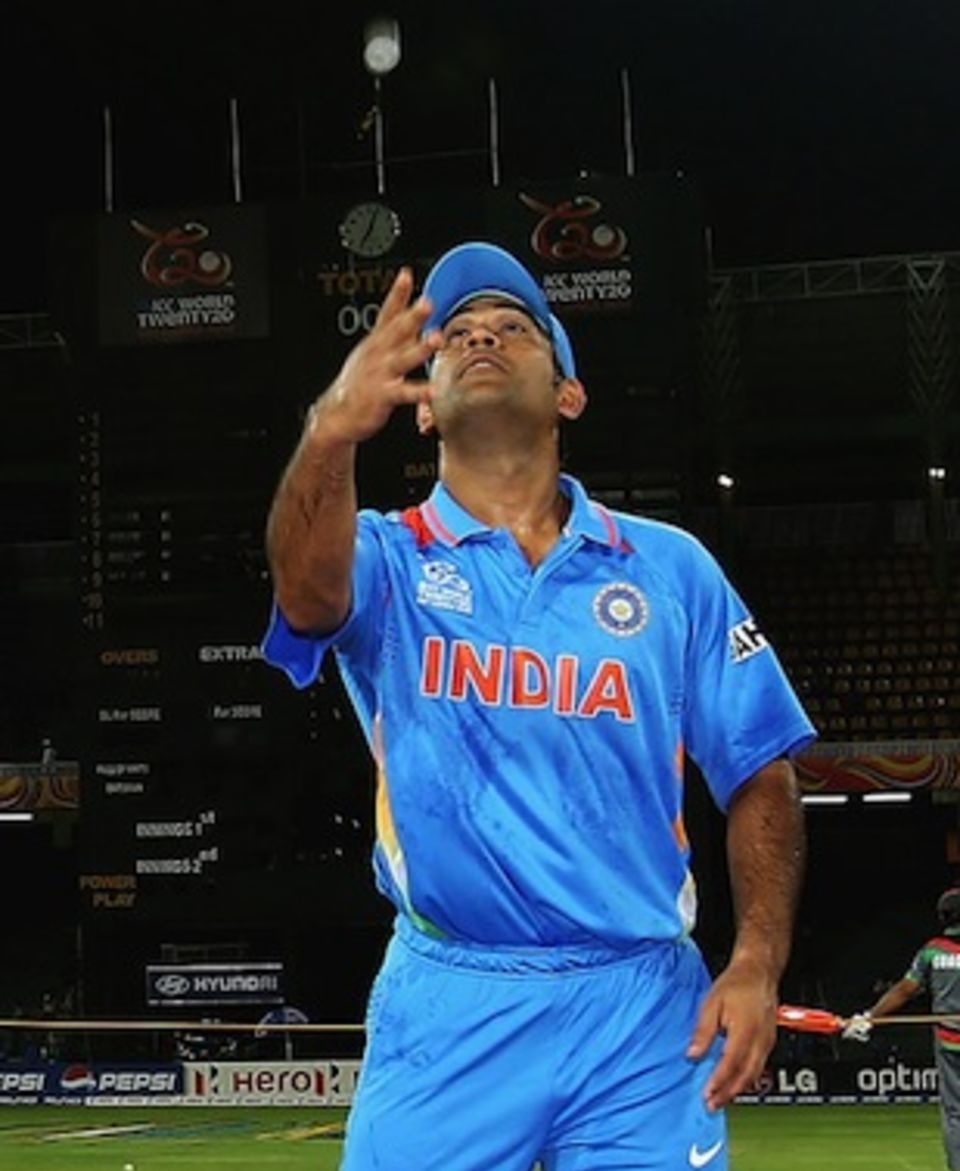 What's he going to call? MS Dhoni is likely to keep Virender Sehwag out of the crucial tie against Australia