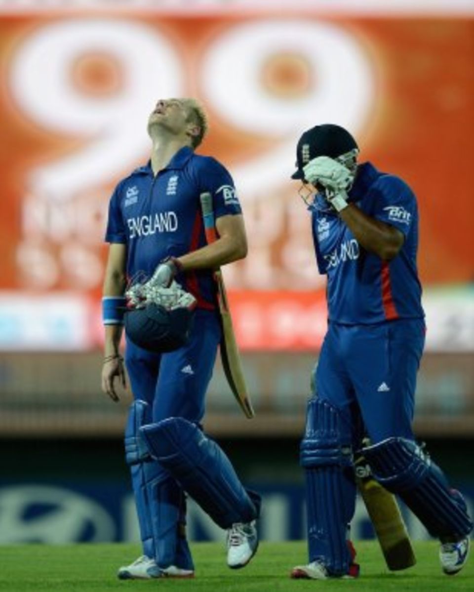 Luke Wright's 99 equalled the highest score by an Englishman in T20 internationals