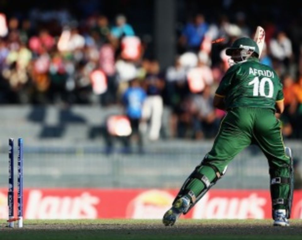 Shahid Afridi has had a poor 2012