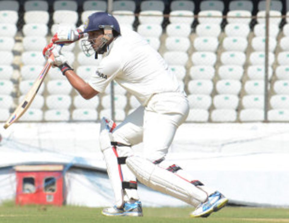 Yuvraj Singh's double-century for North Zone spanned five and a half hours over two days