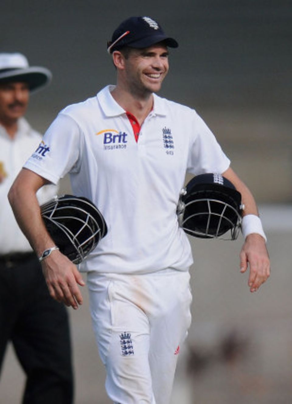 James Anderson said England had got what they needed out of their first warm-up match