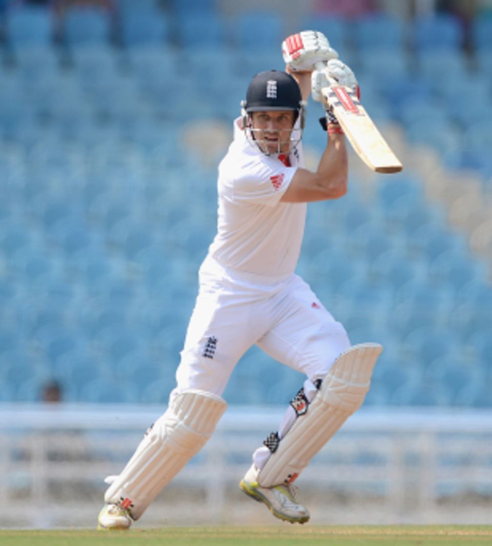 Nick Compton made his first significant score of the tour