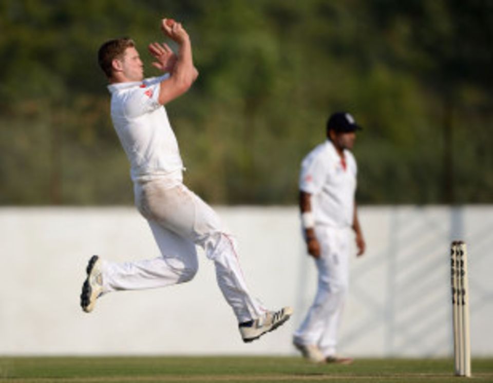 Stuart Meaker is in contention for a Test debut in Mumbai