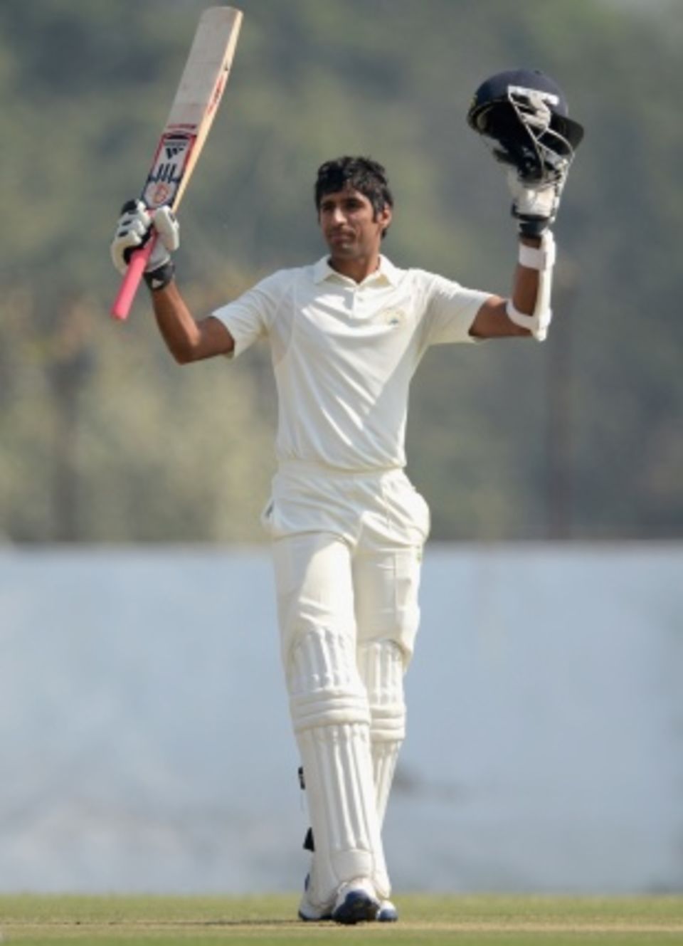 Rahul Dewan became only the second Haryana batsman to carry his bat in a first-class match