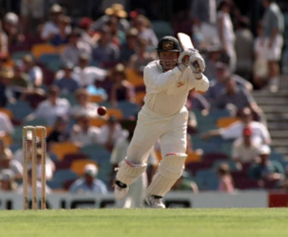 Healy made his highest Test score, 161 not out, at the Gabba