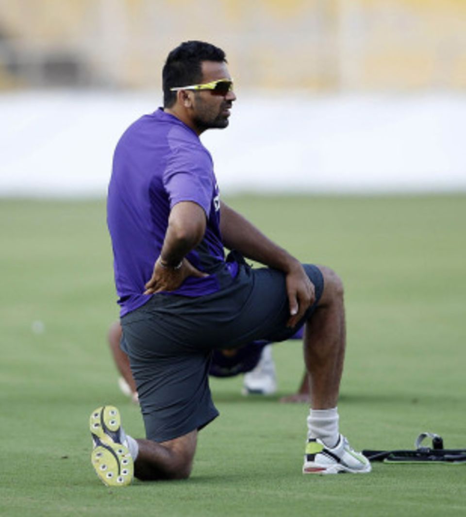 Zaheer Khan has not been able to strike regularly in the Tests against England