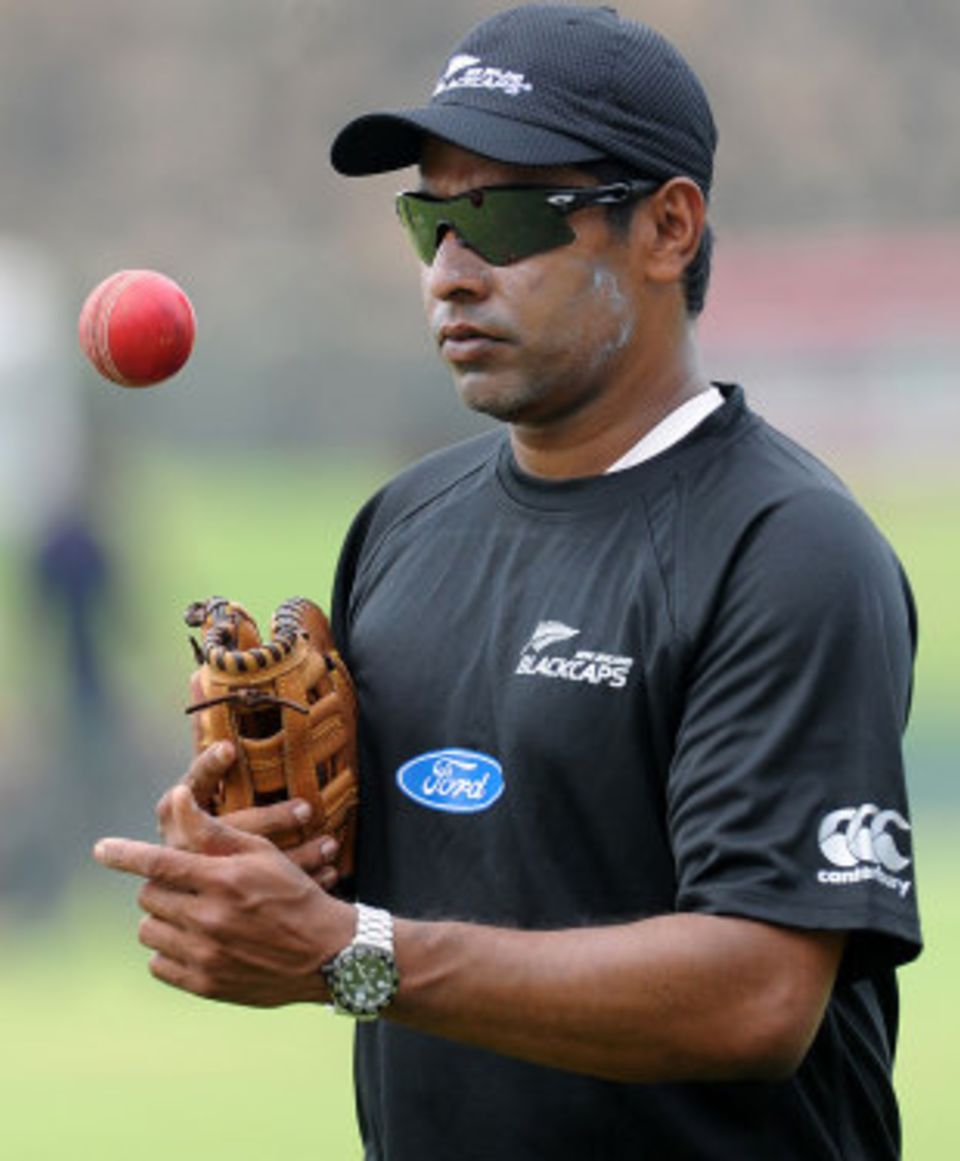 Chaminda Vaas worked with the New Zealand team after his retirement