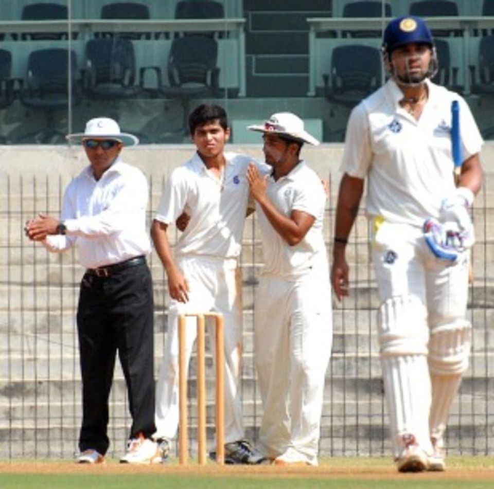 Tamil Nadu were dismissed for 149 in the second innings, but their bowlers brought them back into the contest as Maharashtra then slumped to 75 for 8