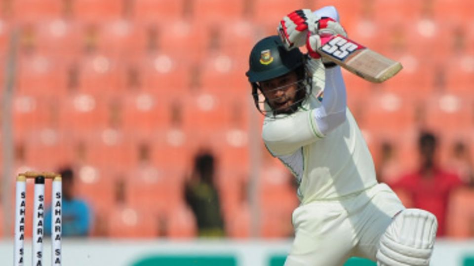 Mushfiqur Rahim drives
