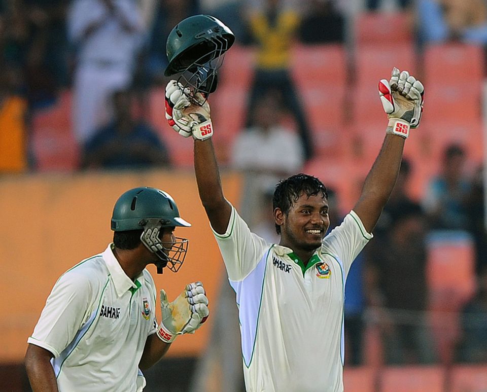 Too good for 10: Abul Hasan scored a debut century at No. 10, but he wasn't the first to achieve that feat