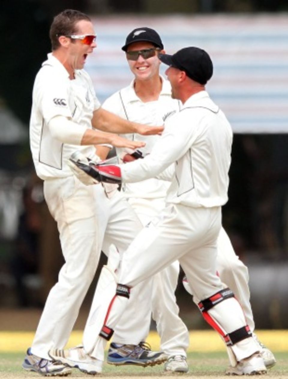 Todd Astle produced the ball of the day to get his first Test wicket