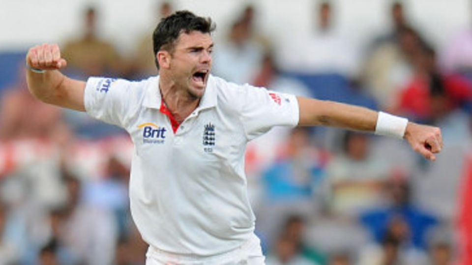 James Anderson add to his tally late in the day