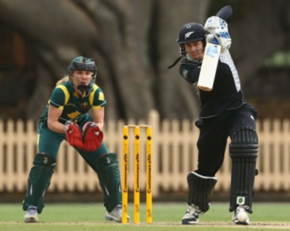 File photo - Nicola Browne struck a 19-ball 29 before bowling two economical overs