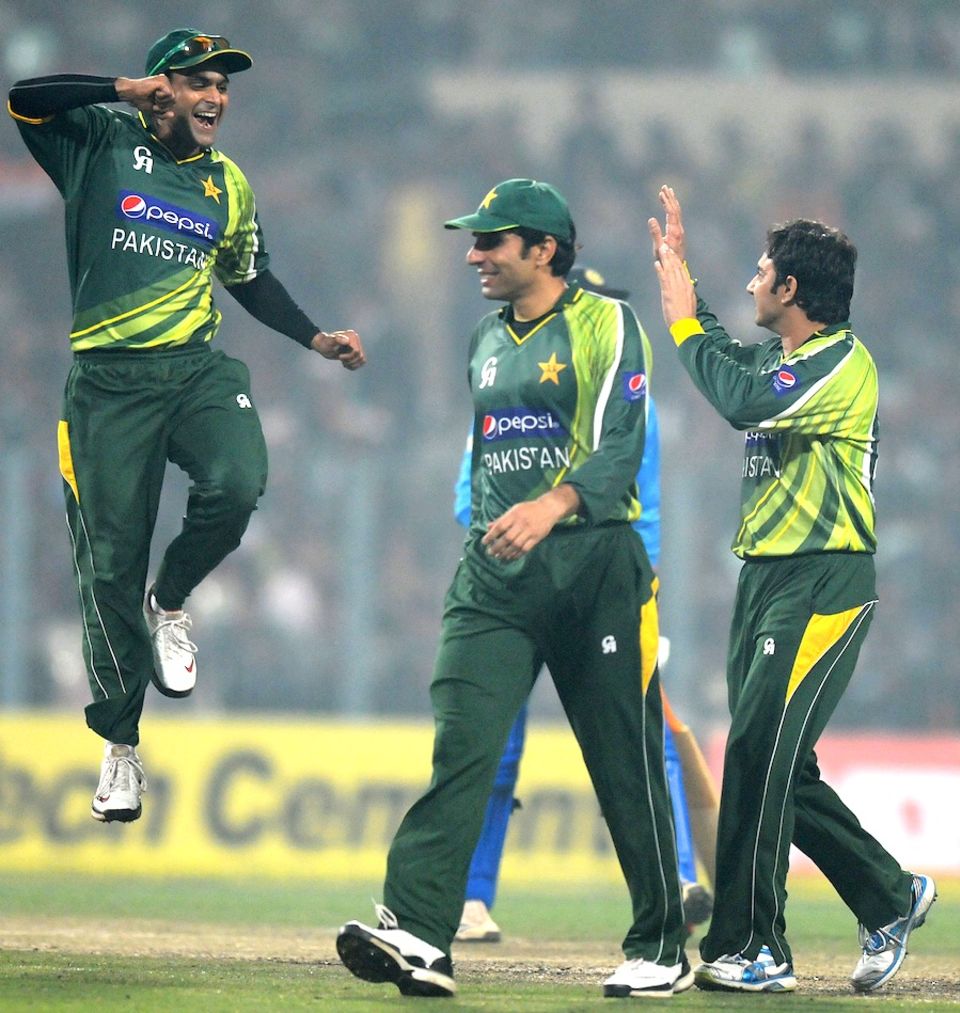 The bans imposed on Mohammad Hafeez (left) and Saeed Ajmal (right) hit Pakistan hard