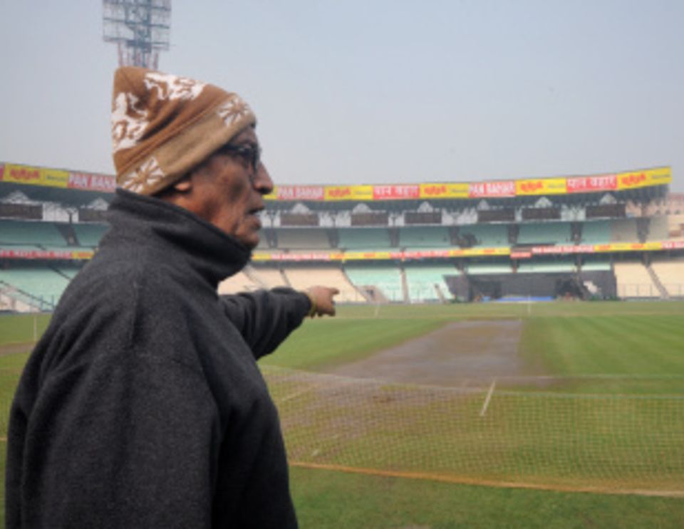 Prabir Mukherjee: directing proceedings at Eden