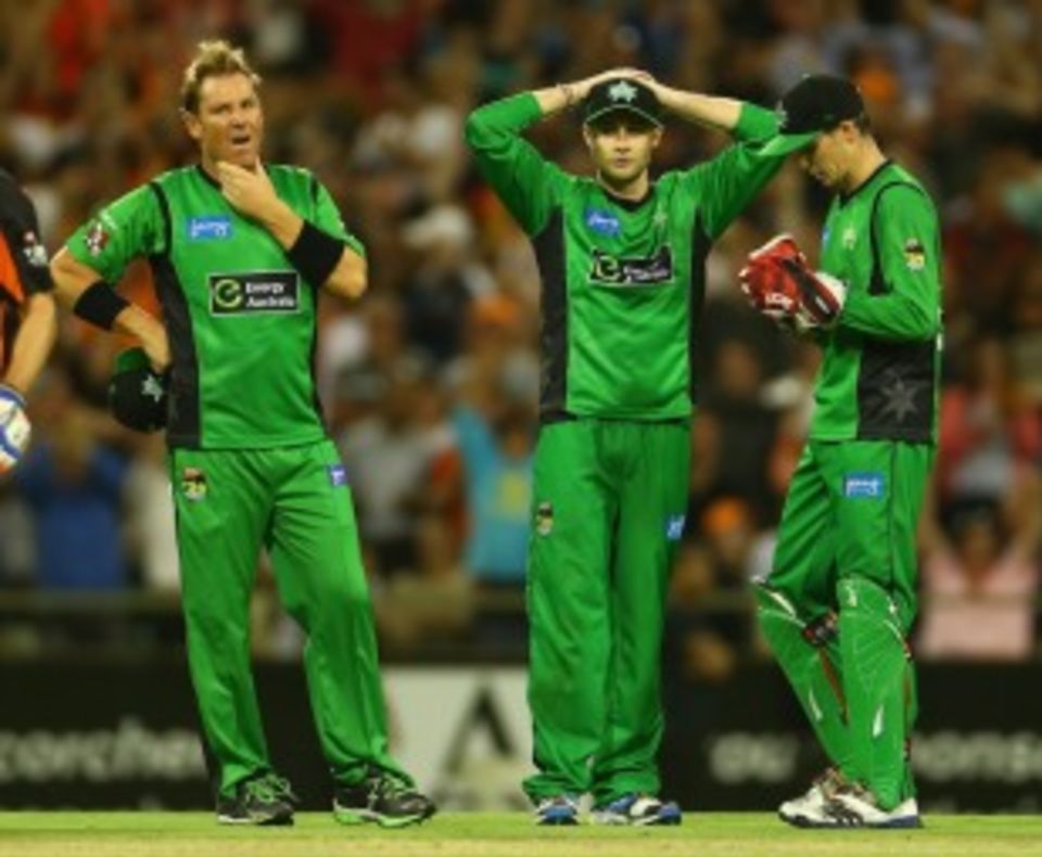 Shane Warne has ended the BBL with another fine for breaching the CA Code of Behaviour