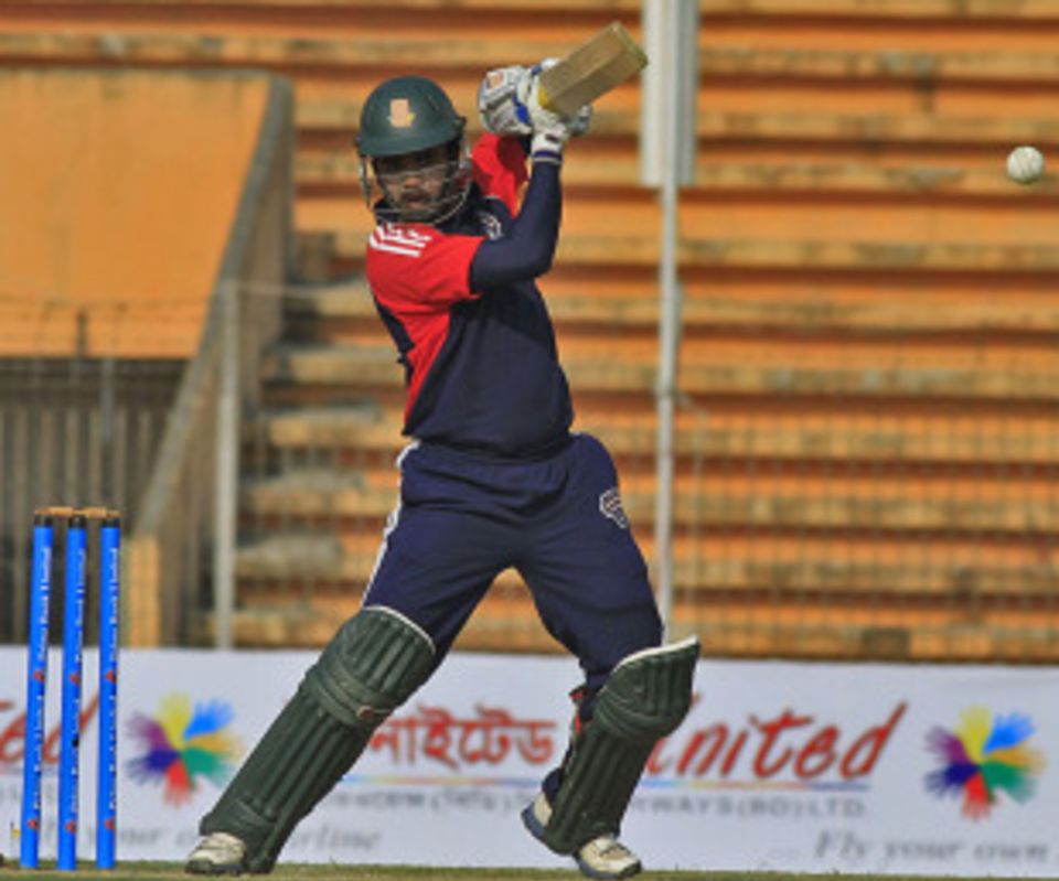 Shamsur Rahman hit his sixth half-century of the season as he moved to the top of the runs chart