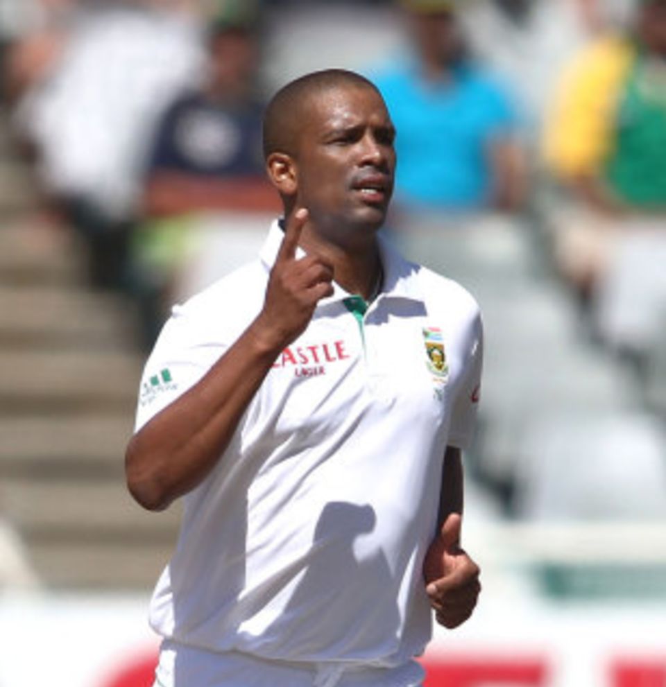 Vernon Philander needs 13 wickets at Centurion to equal George Lohmann's record for the fastest to 100 Test wickets