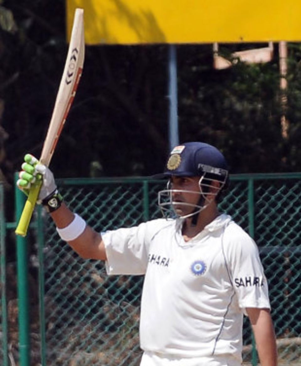 File photo - Gautam Gambhir's knock of 128 was his third first-class century of the year, and the third since January 2010