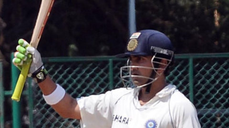 Gautam Gambhir scored 112 runs against the Australians