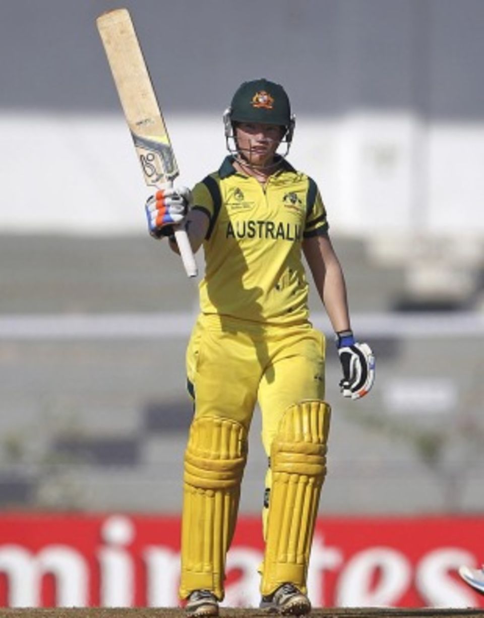 Jess Cameron's half-century was the centrepiece of a strong Australian batting performance