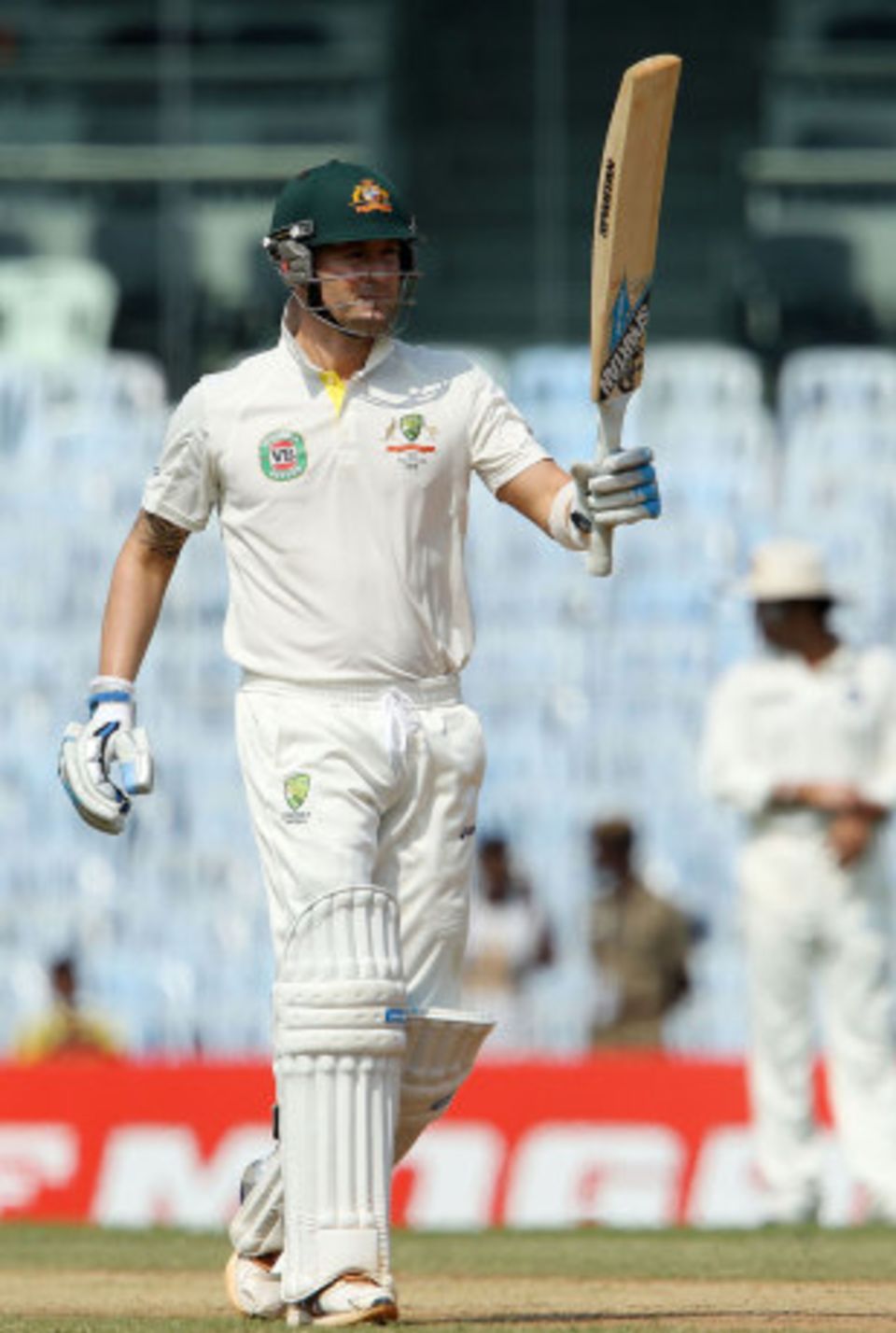 Michael Clarke's chances of playing in the Delhi Test appears slim
