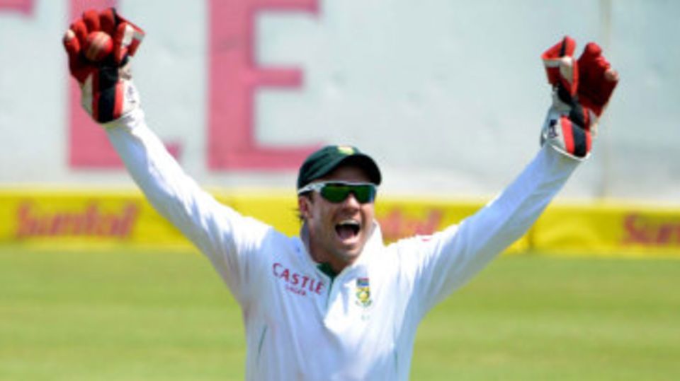 AB de Villiers was named Man of the Series